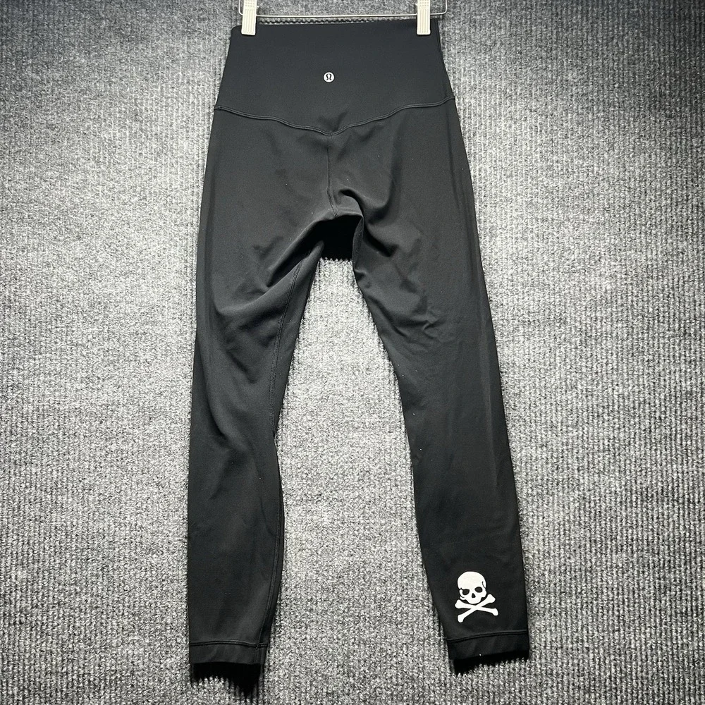 Lululemon x SoulCycle Align Pant II Leggings Womens 4 Black Workout Casual